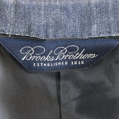 【中古品】【メンズ】 Brooks Brothers ブルックスブラザーズ TAILORED JACKET テーラード ジャケット アウター 三角タグ 145-251124-yo-18-tei サイズ：38SHT 32W カラー：スモーキーネイビー(グレー/ネイビー系) 万代Net店