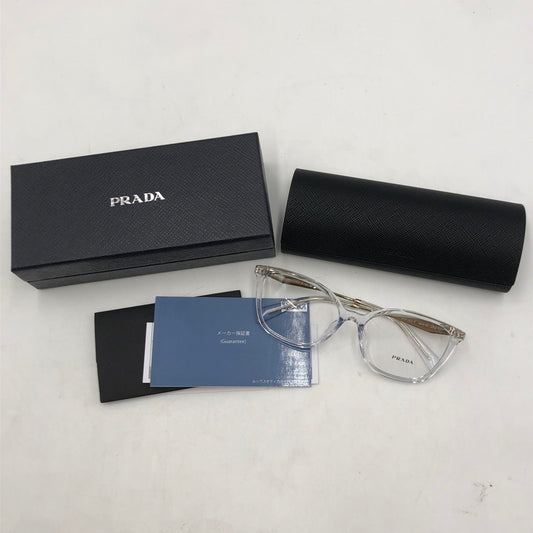 【中古品】【レディース】 PRADA プラダ FOX VPR 02Z-F 2AZ-101 フォックス アイウェア アクセサリー サングラス 眼鏡フレーム 183-251103-yy-21-tei サイズ：56□16 2AZ-101 140 カラー：シルバー 万代Net店