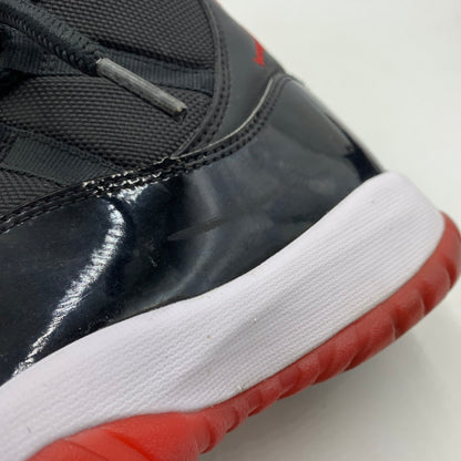 【中古品】【メンズ】 NIKE ナイキ AIR JORDAN 11 RETRO BRED 378037-061 エアジョーダン11 ブレッド スニーカー 靴 160-260220-ko-08-tei サイズ：27.5cm カラー：ブラック/レッド 万代Net店