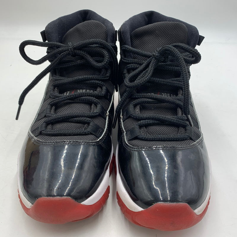【中古品】【メンズ】 NIKE ナイキ AIR JORDAN 11 RETRO BRED 378037-061 エアジョーダン11 ブレッド スニーカー 靴 160-260220-ko-08-tei サイズ：27.5cm カラー：ブラック/レッド 万代Net店