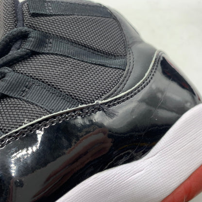 【中古品】【メンズ】 NIKE ナイキ AIR JORDAN 11 RETRO BRED 378037-061 エアジョーダン11 ブレッド スニーカー 靴 160-260220-ko-08-tei サイズ：27.5cm カラー：ブラック/レッド 万代Net店