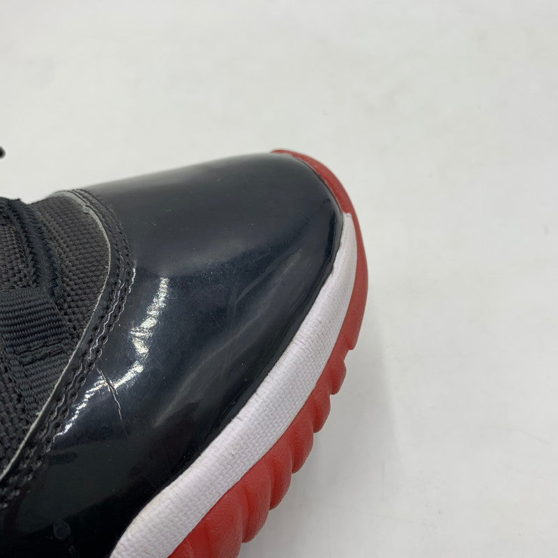 【中古品】【メンズ】 NIKE ナイキ AIR JORDAN 11 RETRO BRED 378037-061 エアジョーダン11 ブレッド スニーカー 靴 160-260220-ko-08-tei サイズ：27.5cm カラー：ブラック/レッド 万代Net店