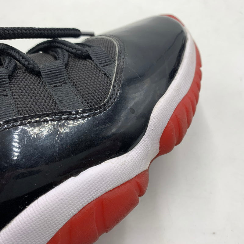 【中古品】【メンズ】 NIKE ナイキ AIR JORDAN 11 RETRO BRED 378037-061 エアジョーダン11 ブレッド スニーカー 靴 160-260220-ko-08-tei サイズ：27.5cm カラー：ブラック/レッド 万代Net店