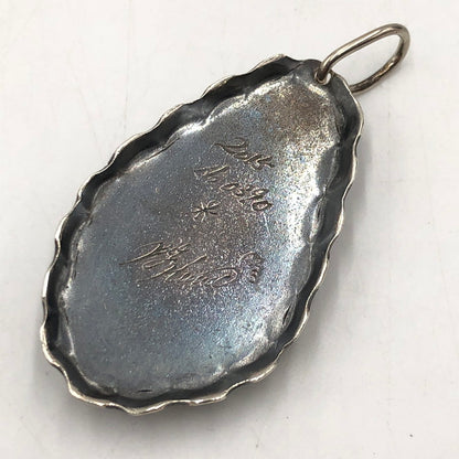 【中古品】【メンズ/レディース】 BIG HAND ビッグハンド 3D NECKLACE TOP 3D ネックレス トップ アクセサリー ジュエリー ターコイズ 192-251106-ts-18-tei カラー：シルバー 万代Net店