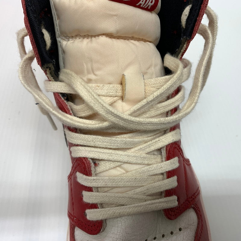 【中古品】【メンズ】 NIKE ナイキ AIR JORDAN 1 HIGH OG LOST & FOUND CHICAGO DZ5485-612 エアジョーダン1 ハイ スニーカー 靴 シューズ 160-260624-ko-03-tei サイズ：27.5cm カラー：レッド 万代Net店