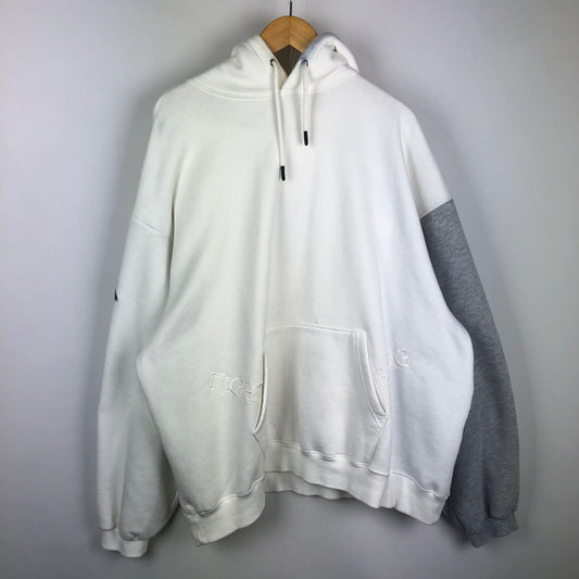 【中古品】【メンズ】 TIGHTBOOTH タイトブース × KILLER BONG キラーボング 別注 コラボ CYBORG HOODIE サイボーグ フーディ トップス プルオーバーパーカー 142-251005-ts-05-tei サイズ：XL カラー：ホワイト 万代Net店