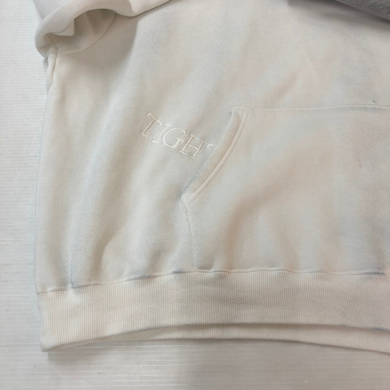 【中古品】【メンズ】 TIGHTBOOTH タイトブース × KILLER BONG キラーボング 別注 コラボ CYBORG HOODIE サイボーグ フーディ トップス プルオーバーパーカー 142-251005-ts-05-tei サイズ：XL カラー：ホワイト 万代Net店