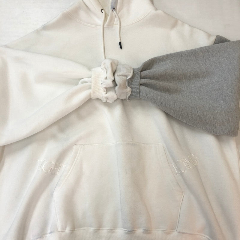 【中古品】【メンズ】 TIGHTBOOTH タイトブース × KILLER BONG キラーボング 別注 コラボ CYBORG HOODIE サイボーグ フーディ トップス プルオーバーパーカー 142-251005-ts-05-tei サイズ：XL カラー：ホワイト 万代Net店