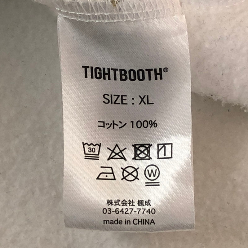 【中古品】【メンズ】 TIGHTBOOTH タイトブース × KILLER BONG キラーボング 別注 コラボ CYBORG HOODIE サイボーグ フーディ トップス プルオーバーパーカー 142-251005-ts-05-tei サイズ：XL カラー：ホワイト 万代Net店