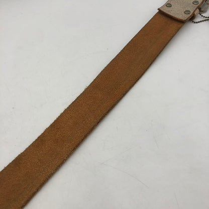 【中古品】【メンズ】 HTC エイチティーシー STONE BUCKLE LEATHER BELT ストーンバックル レザーベルト 服飾雑貨 アクセサリー 205-251103-yy-10-tei サイズ：34 カラー：ホワイト 万代Net店