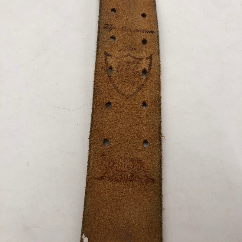 【中古品】【メンズ】 HTC エイチティーシー STONE BUCKLE LEATHER BELT ストーンバックル レザーベルト 服飾雑貨 アクセサリー 205-251103-yy-10-tei サイズ：34 カラー：ホワイト 万代Net店