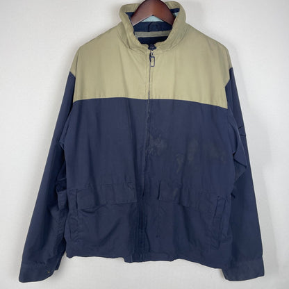 【現状渡し品】【メンズ】 STUSSY ステューシー NYLON JACKET ナイロンジャケット ライトアウター フルジップ 紺タグ 142-251217-ts-02-tei サイズ：M カラー：ネイビー 万代Net店