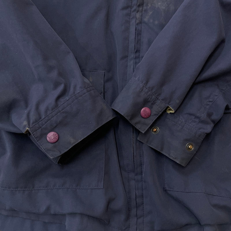 【現状渡し品】【メンズ】 STUSSY ステューシー NYLON JACKET ナイロンジャケット ライトアウター フルジップ 紺タグ 142-251217-ts-02-tei サイズ：M カラー：ネイビー 万代Net店