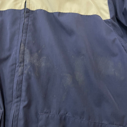 【現状渡し品】【メンズ】 STUSSY ステューシー NYLON JACKET ナイロンジャケット ライトアウター フルジップ 紺タグ 142-251217-ts-02-tei サイズ：M カラー：ネイビー 万代Net店