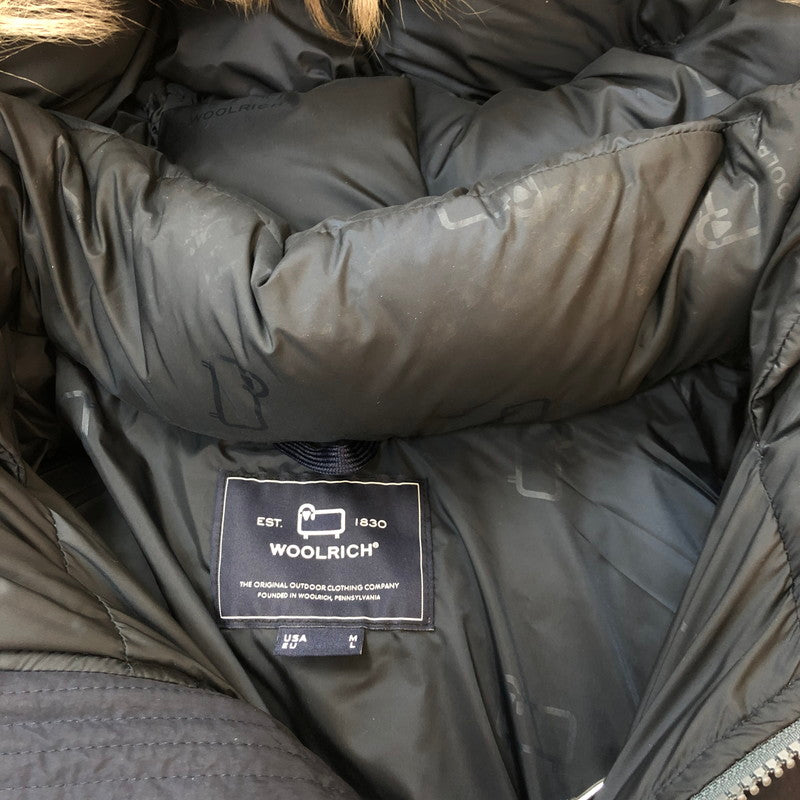 【中古品】【メンズ】 WOOLRICH ウールリッチ HUDSON DOWN PARKA WJOU01056 ハドソン ダウン パーカ アウター ダウンジャケット 144-251007-yo-15-tei サイズ：USA M カラー：ネイビー 万代Net店
