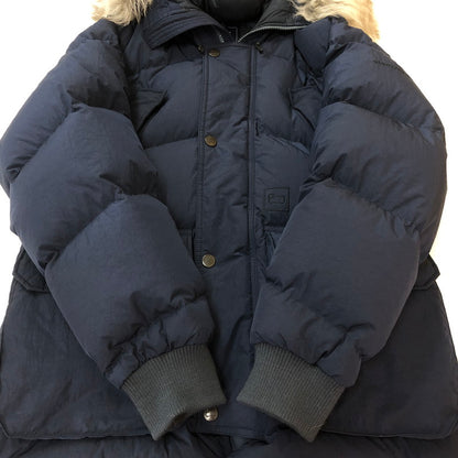 【中古品】【メンズ】 WOOLRICH ウールリッチ HUDSON DOWN PARKA WJOU01056 ハドソン ダウン パーカ アウター ダウンジャケット 144-251007-yo-15-tei サイズ：USA M カラー：ネイビー 万代Net店