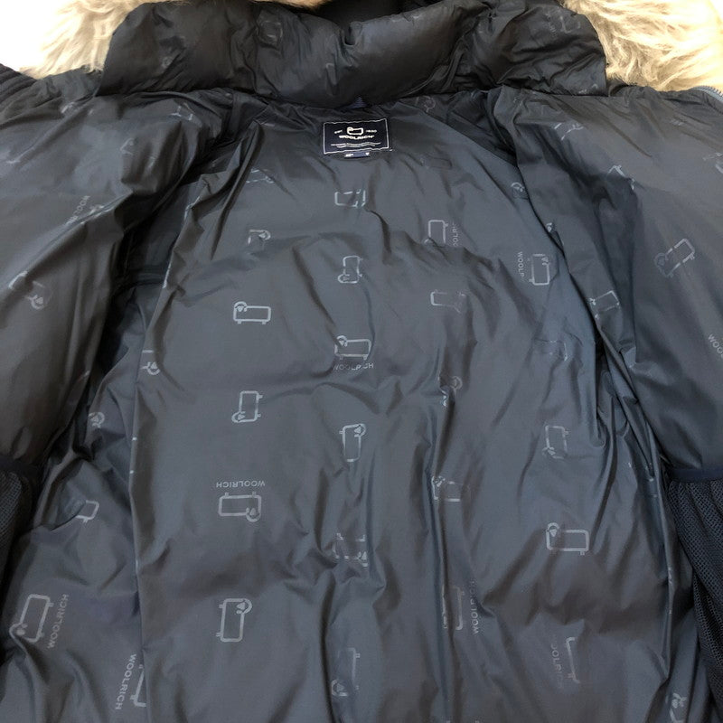 【中古品】【メンズ】 WOOLRICH ウールリッチ HUDSON DOWN PARKA WJOU01056 ハドソン ダウン パーカ アウター ダウンジャケット 144-251007-yo-15-tei サイズ：USA M カラー：ネイビー 万代Net店