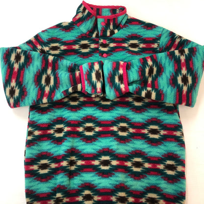 【中古品】【レディース】 patagonia パタゴニア SYNCHILLA SNAP-T PULLOVER 25455FA15 シンチラ スナップT プルオーバー ライトアウター フリースジャケット 144-251007-yo-16-fuz サイズ：WOMEN S カラー：総柄 万代Net店