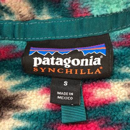【中古品】【レディース】 patagonia パタゴニア SYNCHILLA SNAP-T PULLOVER 25455FA15 シンチラ スナップT プルオーバー ライトアウター フリースジャケット 144-251007-yo-16-fuz サイズ：WOMEN S カラー：総柄 万代Net店