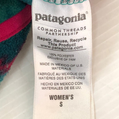 【中古品】【レディース】 patagonia パタゴニア SYNCHILLA SNAP-T PULLOVER 25455FA15 シンチラ スナップT プルオーバー ライトアウター フリースジャケット 144-251007-yo-16-fuz サイズ：WOMEN S カラー：総柄 万代Net店