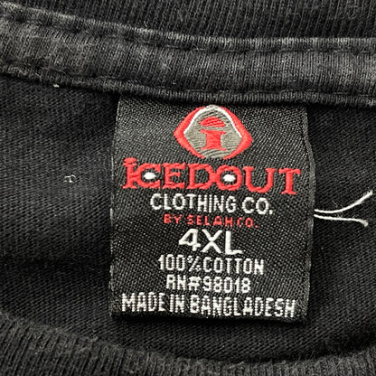 【中古品】【メンズ】 ICEDOUT アイスアウト PANTAL ADVISORY TEE アドバイザリー Tシャツ 半袖 トップス ラッパー 145-260801-sa-08-tei サイズ：4XL カラー：ブラック 万代Net店