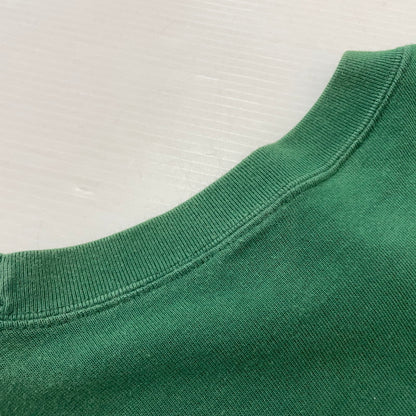 【中古品】【メンズ】 Champion チャンピオン 90's LOGO L/S SHIRT 90年代 ロゴ ロングスリーブ シャツ 長袖 トップス 青タグ 145-251229-yo-02-fuz サイズ：L カラー：グリーン 万代Net店