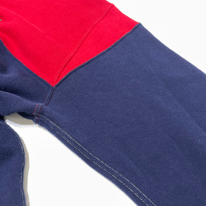 【中古品】【メンズ】 POLO by RALPH LAUREN ポロ バイ ラルフローレン 90’s BORDER SWEAT 90年代 ボーダー スウェット 長袖 トップス トレーナー 147-260828-yo-16-teih サイズ：L カラー：マルチ 万代Net店