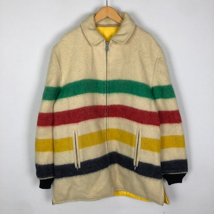 【現状渡し品】【メンズ】 UNKOWN USED 60’s BLANKET JACKET VINTAGE 60年代 ブランケット ジャケット ヴィンテージ アウター 145-251006-ks-13-tei サイズ：表記サイズ無し カラー：アイボリー 万代Net店