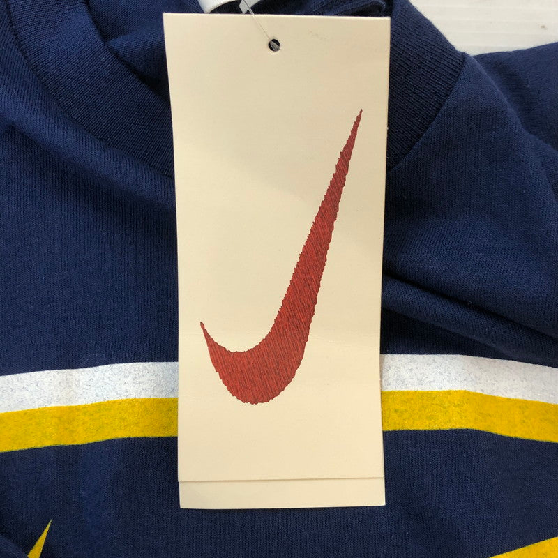【中古品】【メンズ】 NIKE ナイキ S/S LOGO PRINT TEE 670452 ショートスリーブ ロゴ プリント Tシャツ 半袖 トップス 148-251006-ks-25-tei サイズ：L カラー：ネイビー 万代Net店
