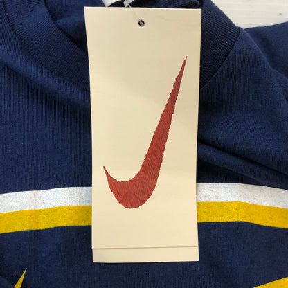 【中古品】【メンズ】 NIKE ナイキ S/S LOGO PRINT TEE 670452 ショートスリーブ ロゴ プリント Tシャツ 半袖 トップス 148-251006-ks-25-tei サイズ：L カラー：ネイビー 万代Net店