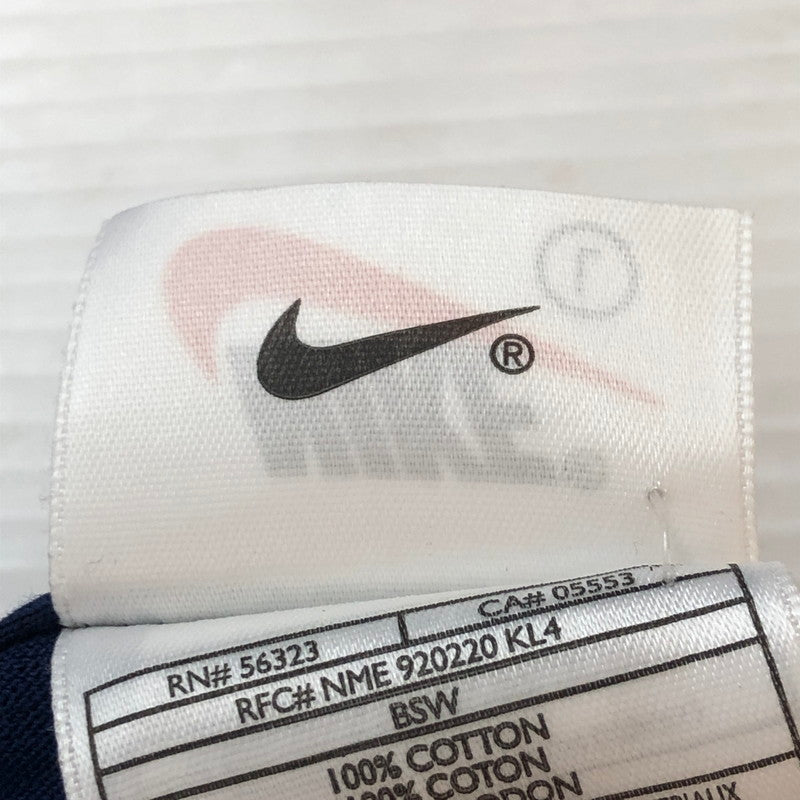 【中古品】【メンズ】 NIKE ナイキ S/S LOGO PRINT TEE 670452 ショートスリーブ ロゴ プリント Tシャツ 半袖 トップス 148-251006-ks-25-tei サイズ：L カラー：ネイビー 万代Net店