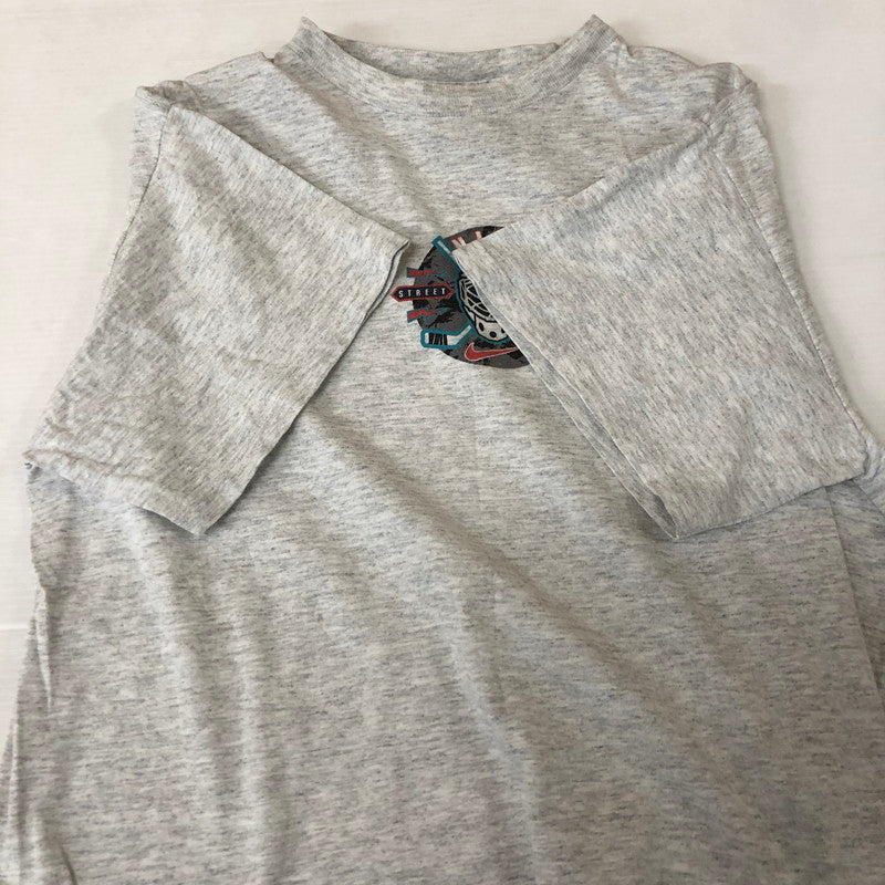 【中古品】【メンズ】 NIKE ナイキ 90’s STREET HOCKEY S/S TEE 90年代 ストリート ホッケー ショートスリーブ Tシャツ トップス 半袖 148-251127-ts-30-tei サイズ：XL カラー：グレー 万代Net店