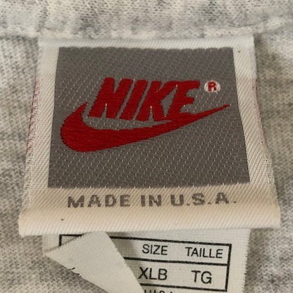 【中古品】【メンズ】 NIKE ナイキ 90’s STREET HOCKEY S/S TEE 90年代 ストリート ホッケー ショートスリーブ Tシャツ トップス 半袖 148-251127-ts-30-tei サイズ：XL カラー：グレー 万代Net店