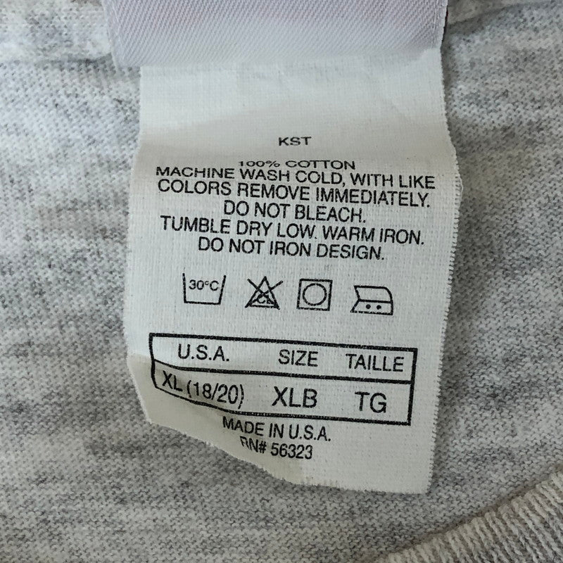 【中古品】【メンズ】 NIKE ナイキ 90’s STREET HOCKEY S/S TEE 90年代 ストリート ホッケー ショートスリーブ Tシャツ トップス 半袖 148-251127-ts-30-tei サイズ：XL カラー：グレー 万代Net店