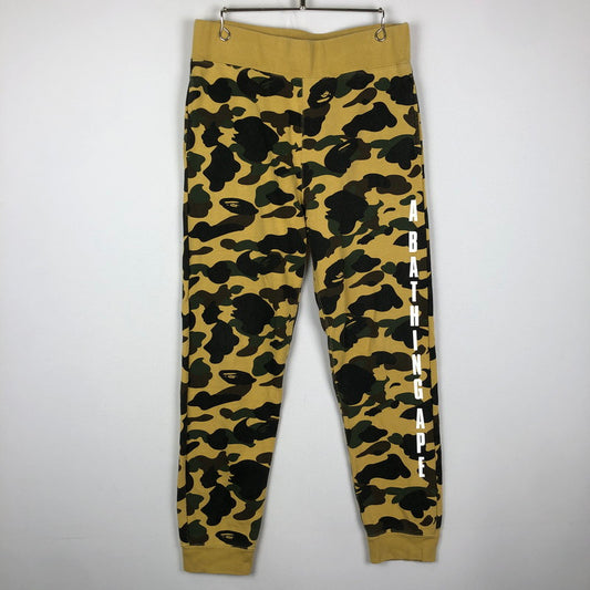 【中古品】【メンズ】 A BATHING APE アベイシングエイプ CAMO SWEAT PANT 001PTC801012X カモ スウェットパンツ ボトムス 153-251007-yo-27-fuz サイズ：L カラー：カモ 万代Net店