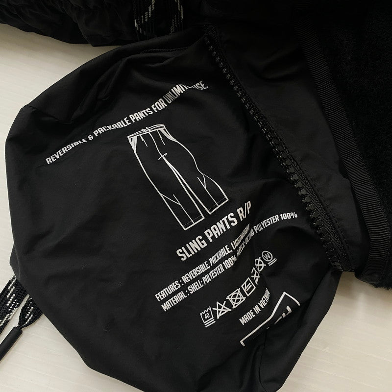 【中古品】【メンズ】 BACHGARMENTS バッハガーメンツ SLING PANTS R/P 20036A-010-S スリングパンツ ボトムス 155-251222-yo-04-tei サイズ：S カラー：ブラック 万代Net店