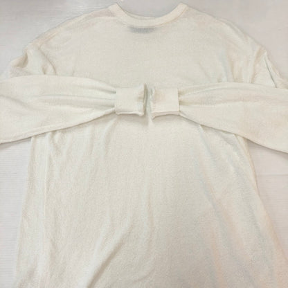 【中古品】【メンズ】 DENHAM デンハム × WIND AND SEA ウィンダンシー 別注 コラボ BOUCLET PILE L/S TEE WDS-C-DHM-25-Q4-08 ブークレー ロングスリーブ 長袖Tシャツ 142-251007-yo-05-fuz サイズ：S カラー：ホワイト 万代Net店