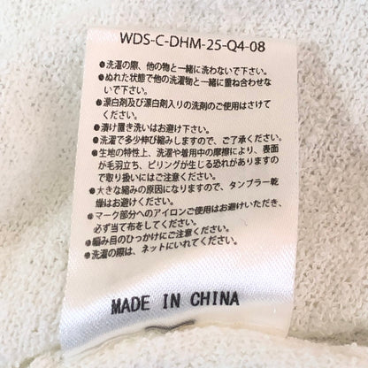 【中古品】【メンズ】 DENHAM デンハム × WIND AND SEA ウィンダンシー 別注 コラボ BOUCLET PILE L/S TEE WDS-C-DHM-25-Q4-08 ブークレー ロングスリーブ 長袖Tシャツ 142-251007-yo-05-fuz サイズ：S カラー：ホワイト 万代Net店
