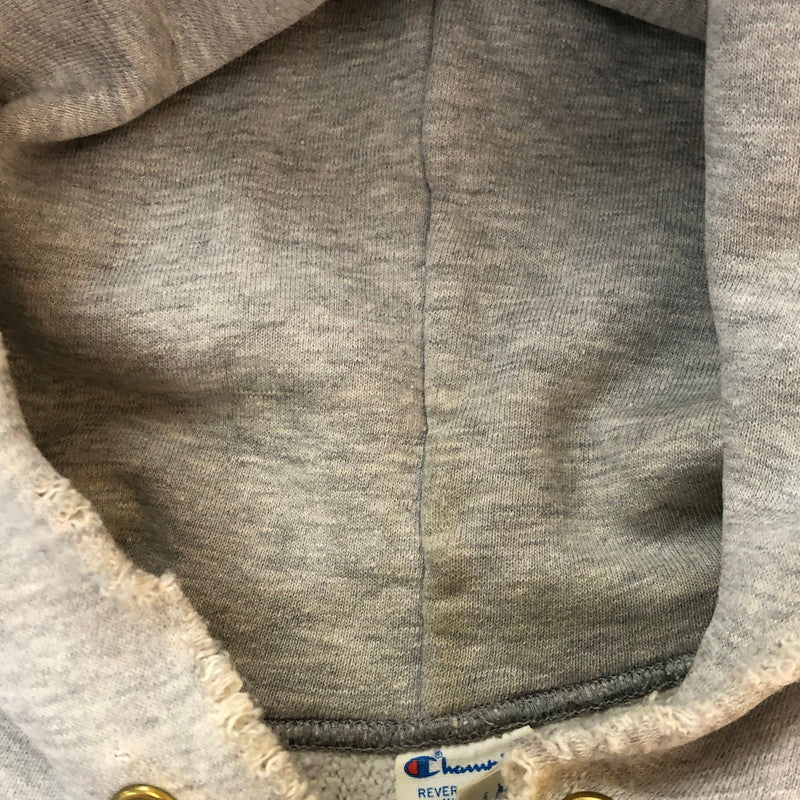 【現状渡し品】【メンズ】 Champion チャンピオン 80's　PULLOVER HOODIE TORIKO TAG VINTAGE 80年代 プルオーバーパーカー トップス トリコタグ 完全目無し ヴィンテージ 145-251012-ts-16-tei サイズ：M カラー：グレー 万代Net店