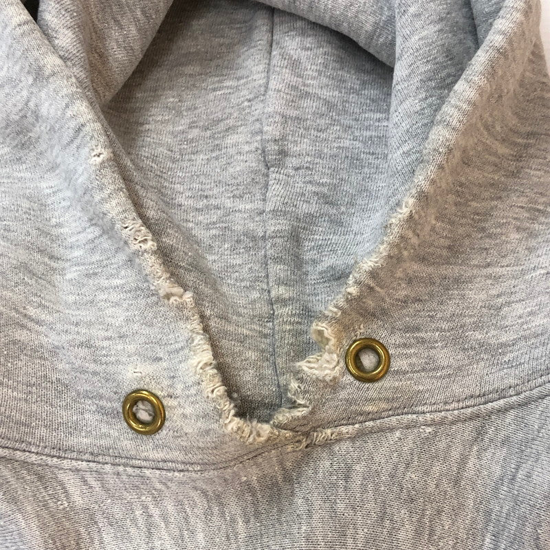 【現状渡し品】【メンズ】 Champion チャンピオン 80's　PULLOVER HOODIE TORIKO TAG VINTAGE 80年代 プルオーバーパーカー トップス トリコタグ 完全目無し ヴィンテージ 145-251012-ts-16-tei サイズ：M カラー：グレー 万代Net店
