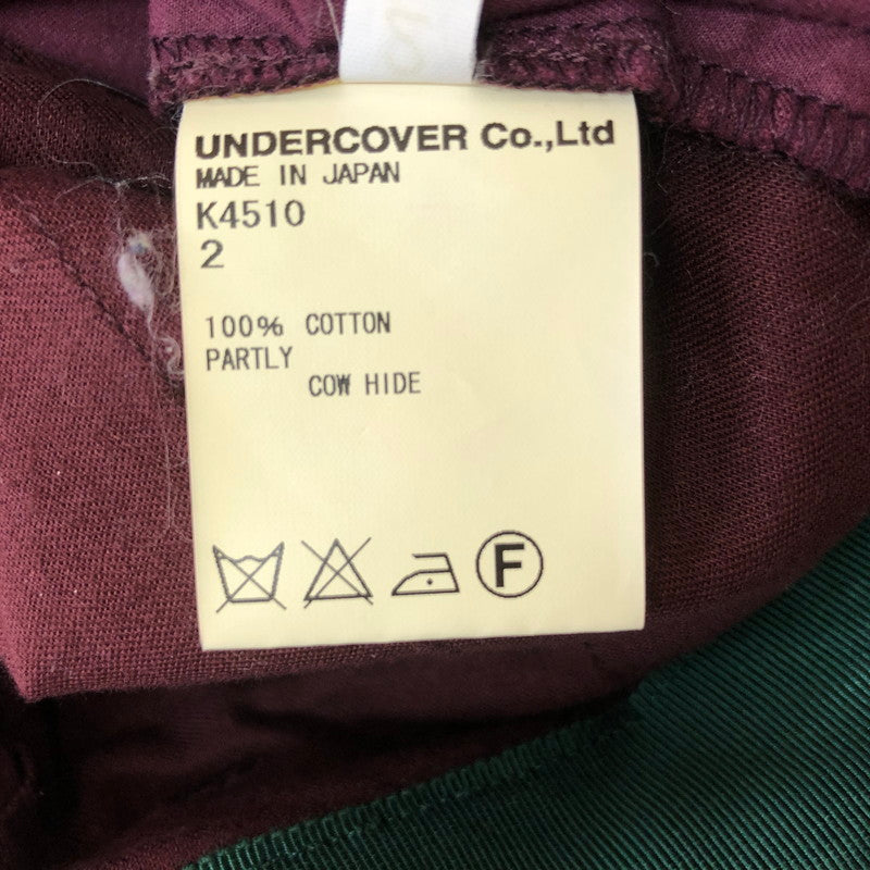 【中古品】【メンズ】 UNDERCOVERISM アンダーカバーイズム DUMP JODHPURS PANTS K4510 ダンプ ジョッパーズ パンツ ボトムス 151-251120-yy-19-tei サイズ：2 カラー：ボルドー 万代Net店