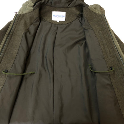 【中古品】【メンズ】 WHITE MOUNTAINEERING ホワイトマウンテニアリング WOOL MELTON MODS COAT　WR1273202 ウール　メルトン　モッズ　コート　アウター 144-251012-ts-09-tei サイズ：2 カラー：カーキ 万代Net店