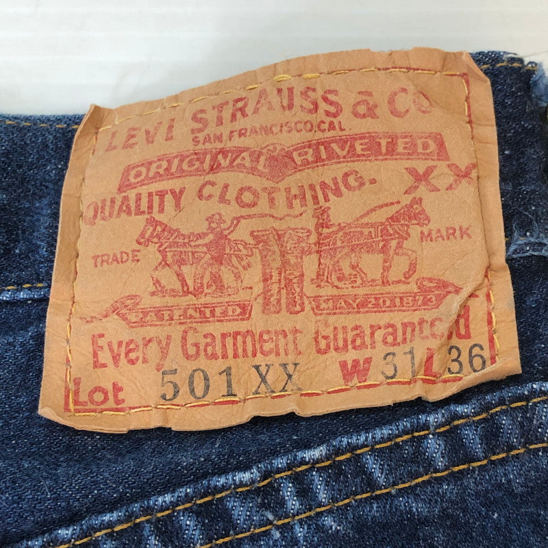 【中古品】【メンズ】 Levi's リーバイス 501XX BIG-E BUTTON FLY DENIM PANTS 501-0003 ビッグイー ボタンフライ デニム パンツ ボトムス ジーンズ 98年製 バレンシア復刻 156-251009-ks-29-tei サイズ：31 カラー：インディゴ 万代Net店