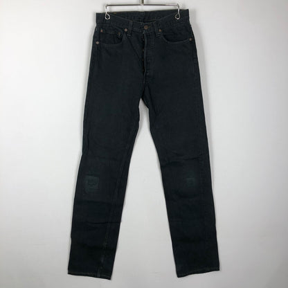【中古品】【メンズ】 Levi's リーバイス 501 BUTTON FLY DENIM PANTS 501-0658 ボタンフライ デニム パンツ ボトムス ジーンズ 93年製 USA製 先染め 156-251009-ks-30-fuz サイズ：31 カラー：ブラック 万代Net店