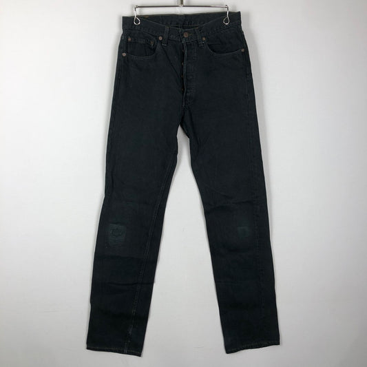 【中古品】【メンズ】 Levi's リーバイス 501 BUTTON FLY DENIM PANTS 501-0658 ボタンフライ デニム パンツ ボトムス ジーンズ 93年製 USA製 先染め 156-251009-ks-30-fuz サイズ：31 カラー：ブラック 万代Net店