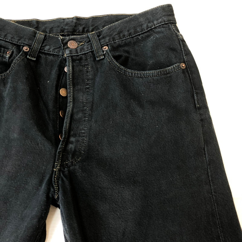 【中古品】【メンズ】 Levi's リーバイス 501 BUTTON FLY DENIM PANTS 501-0658 ボタンフライ デニム パンツ ボトムス ジーンズ 93年製 USA製 先染め 156-251009-ks-30-fuz サイズ：31 カラー：ブラック 万代Net店