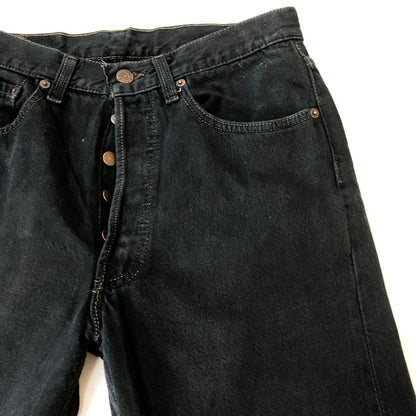 【中古品】【メンズ】 Levi's リーバイス 501 BUTTON FLY DENIM PANTS 501-0658 ボタンフライ デニム パンツ ボトムス ジーンズ 93年製 USA製 先染め 156-251009-ks-30-fuz サイズ：31 カラー：ブラック 万代Net店
