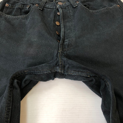 【中古品】【メンズ】 Levi's リーバイス 501 BUTTON FLY DENIM PANTS 501-0658 ボタンフライ デニム パンツ ボトムス ジーンズ 93年製 USA製 先染め 156-251009-ks-30-fuz サイズ：31 カラー：ブラック 万代Net店