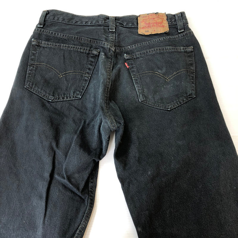 【中古品】【メンズ】 Levi's リーバイス 501 BUTTON FLY DENIM PANTS 501-0658 ボタンフライ デニム パンツ ボトムス ジーンズ 93年製 USA製 先染め 156-251009-ks-30-fuz サイズ：31 カラー：ブラック 万代Net店