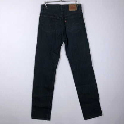 【中古品】【メンズ】 Levi's リーバイス 501 BUTTON FLY DENIM PANTS 501-0658 ボタンフライ デニム パンツ ボトムス ジーンズ 93年製 USA製 先染め 156-251009-ks-30-fuz サイズ：31 カラー：ブラック 万代Net店